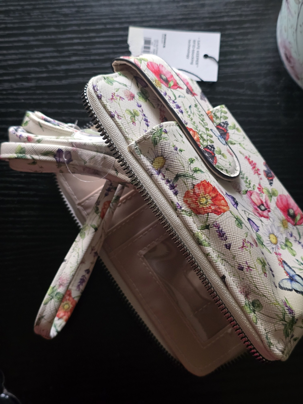 Jacqui Floral Print Wristlet Wallet - NWT
